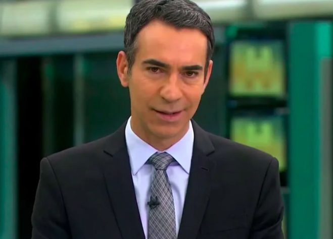 César Tralli - Reprodução/TV Globo