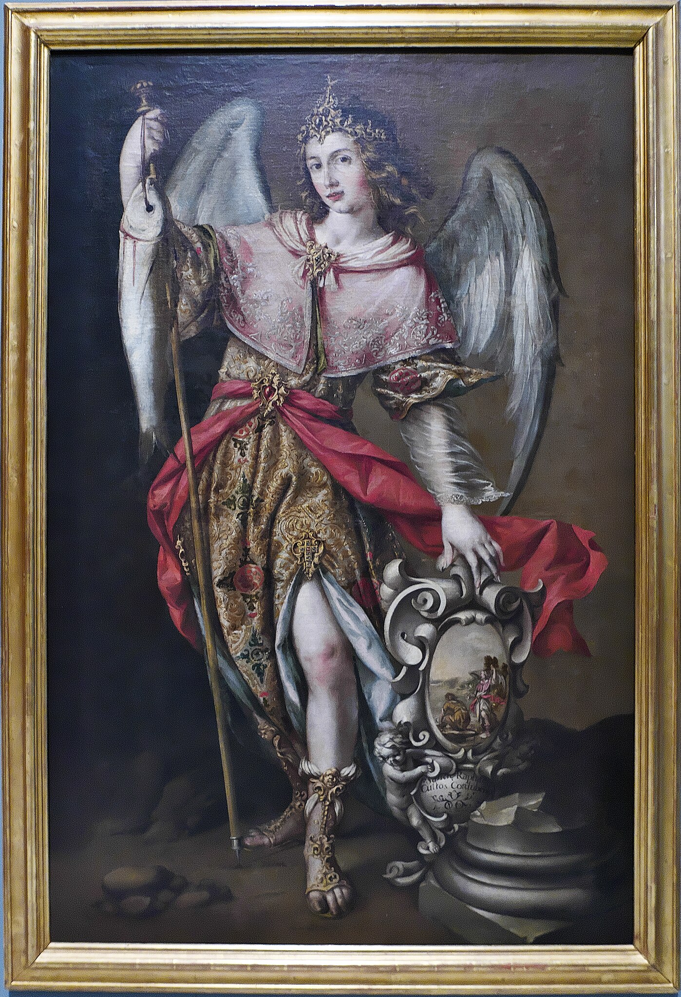 Após o casamento, Tobias voltou à casa do pai e quis recompensar o viajante. Rafael, então, revelou sua verdadeira identidade e explicou que, por causa das orações e da caridade da família, fora enviado por Deus para curá-los e guiá-los e disse: “Eu sou Rafael, um dos sete Anjos sempre prontos para entrar na presença da majestade do Senhor.”
