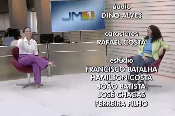 Muitos especularam que a âncora teria se assustado com a encenação, mas ela negou: 