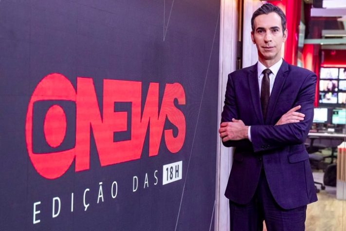César Tralli na GloboNews - Divulgação/GloboNews