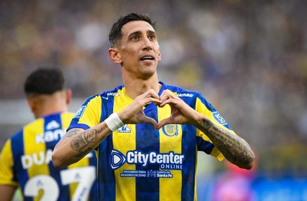 No Argentino, Di María marca gol espetacular pelo Rosario Central