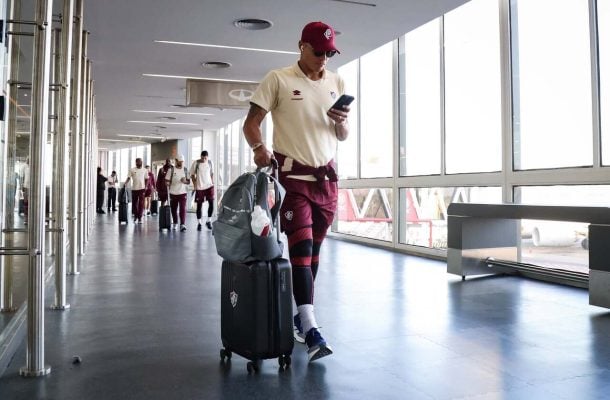 Fluminense desembarca em Buenos Aires para enfrentar Lanús