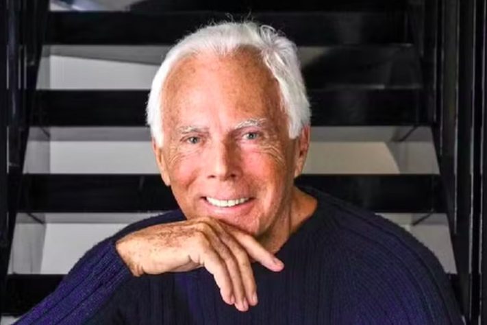 Giorgio Armani - Reprodução/X