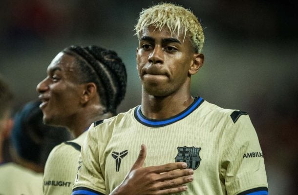 Lesão de Lamine Yamal preocupa Barcelona para estreia na Champions