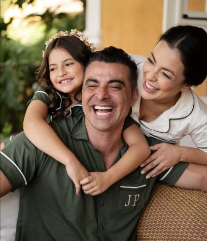 JP Mantovani, Li Marttins e a filha Antonella — Reprodução/Instagram