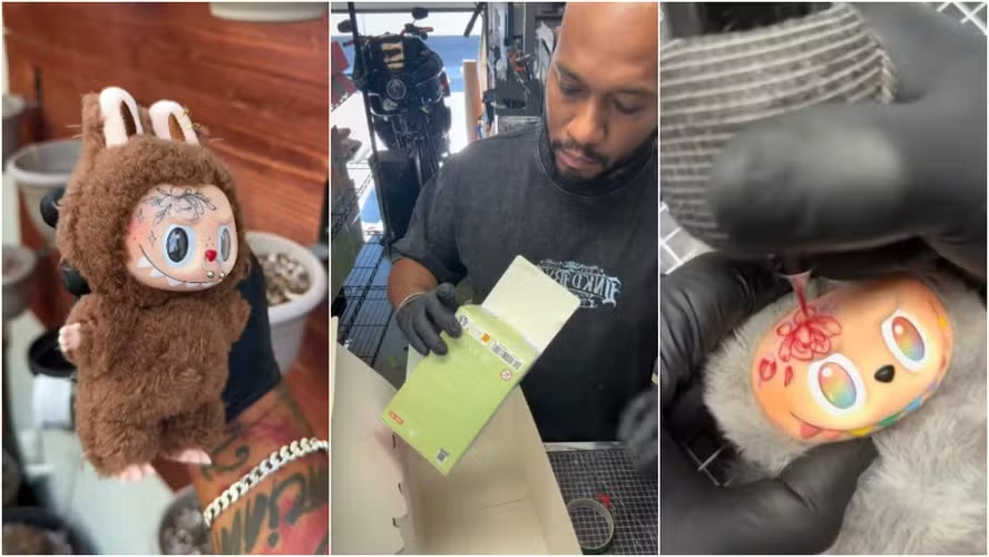 E um professor de arte chamou a atenção na internet ao transformar em negócio essa febre. Afinal, Ellis Stephens começou a personalizar os itens à sua maneira para revendê-los a colecionadores.-Reprodução/Instagram
