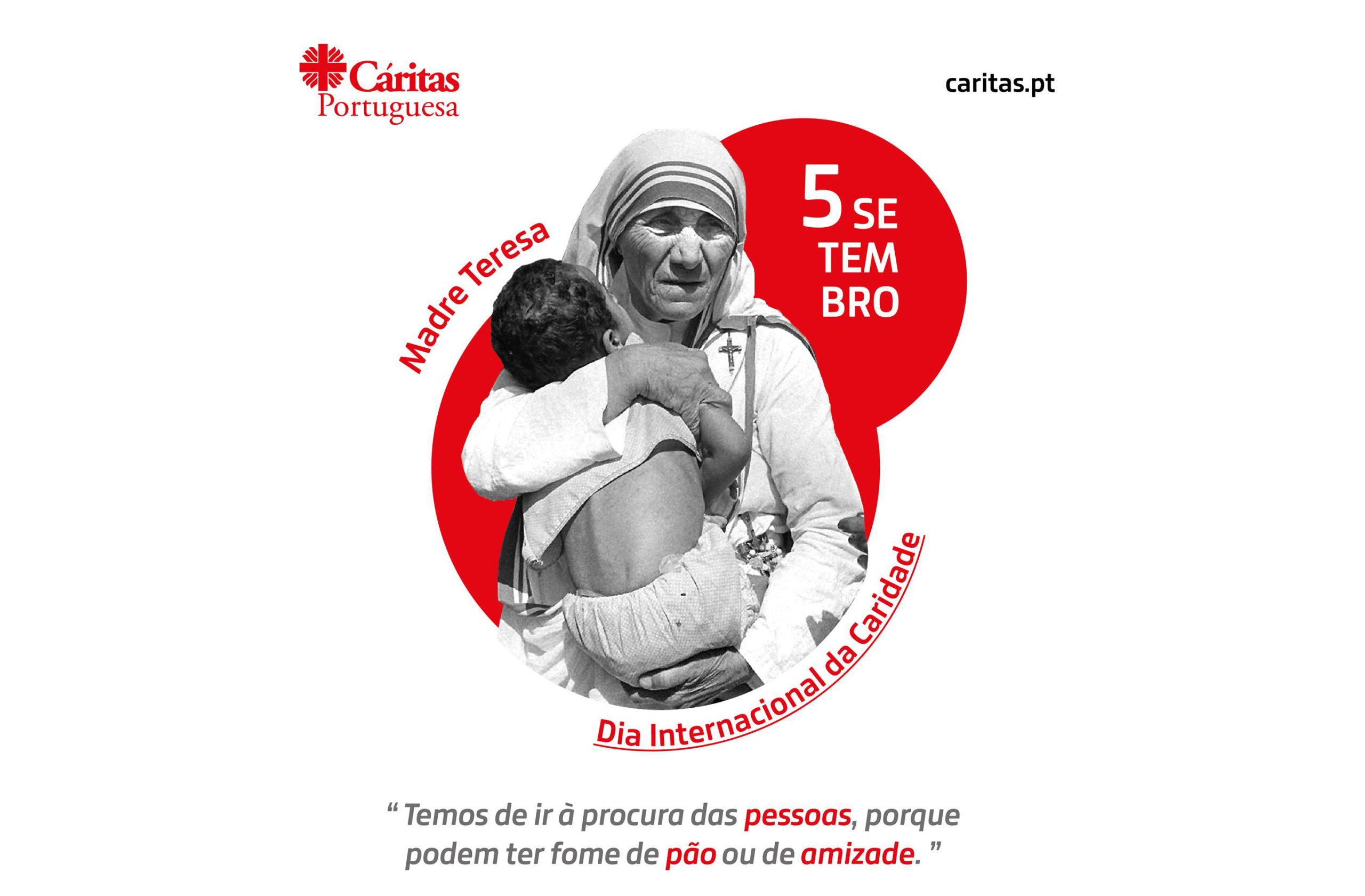 Celebrado em 5 de setembro, data da morte de Madre Teresa no ano de 1997, o Dia Internacional da Caridade foi instituÃ­do pela ONU em 2012 para promover a solidariedade e o voluntariado.