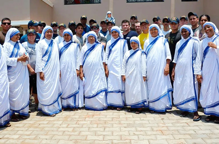 A Missão das Missionárias da Caridade, fundada em 1950, tem como lema 