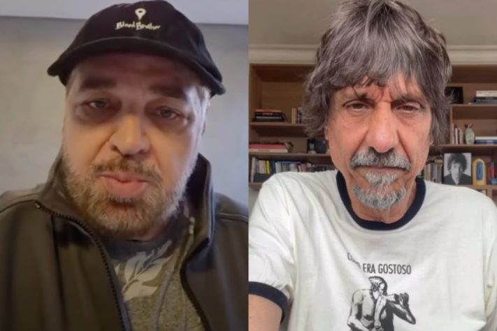 Cantor e compositor Peninha é confundido com escritor nas redes sociais e recebe ataques - Montagem/Reprodução