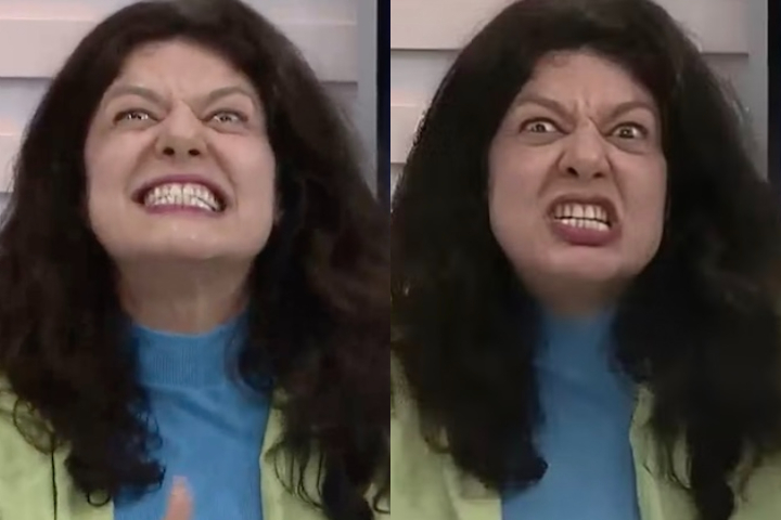 Atriz Gilda Nomacce — Montagem/Reprodução/TV Mirante