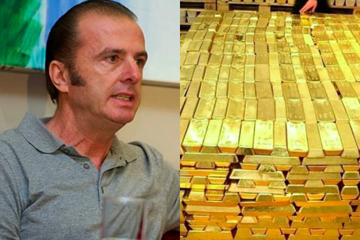 Werner Rydl, austríaco naturalizado brasileiro diz ter 300 toneladas de ouro escondidas no oceano e patrimônio de R$ 183 bilhões - Montagem/Wikimedia Commons/Reprodução