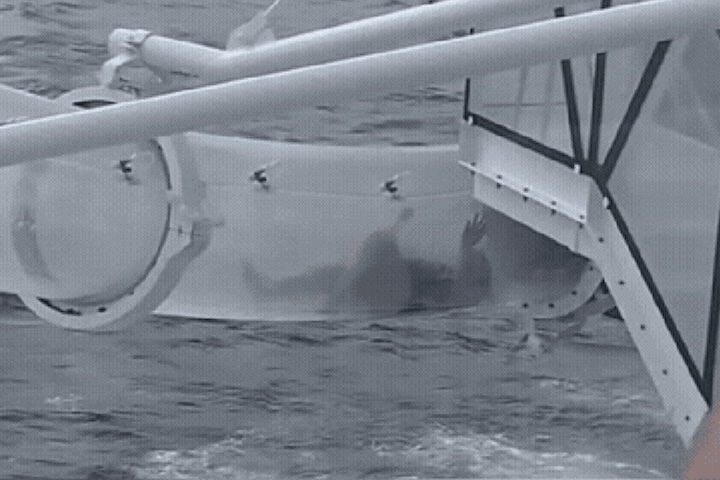 O vídeo do incidente, registrado por um dos turistas, se espalhou rapidamente pelas redes sociais.