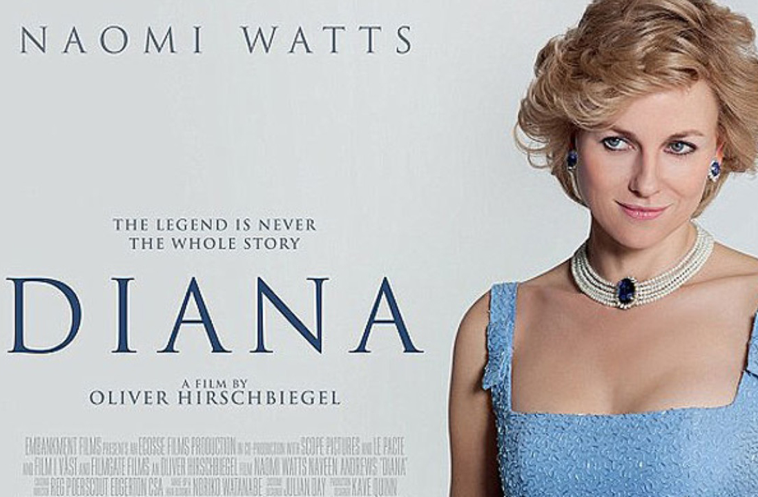 Em 2013, Naomi deu vida Ã  Princesa Diana no filme biogrÃ¡fico 