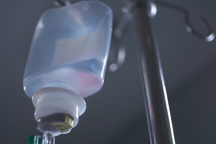 Paciente, hospital, soro - Reprodução/TV Globo