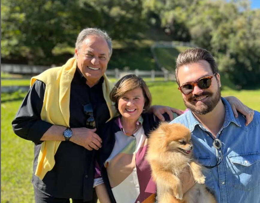 Ronnie é casado com Maria Cristina Mestres Rangel, conhecida como 