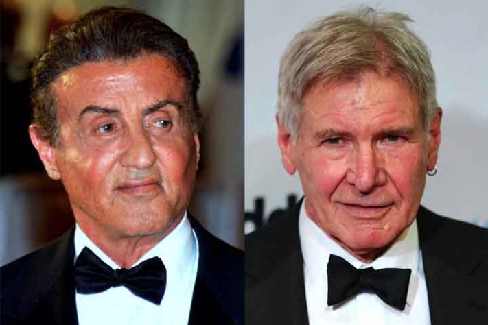 Os recordes de Sylvester Stallone e Harrison Ford