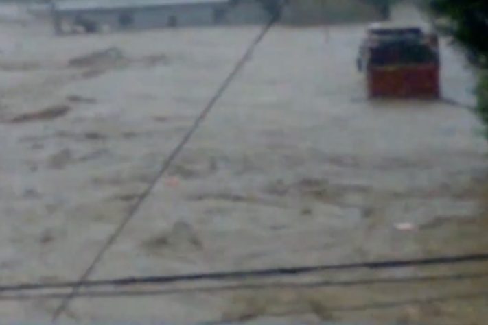 Tempestade em Pequim 2012 — Reprodução 
