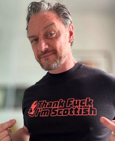 James McAvoy - Reprodução/@jamesmcavoyrealdeal