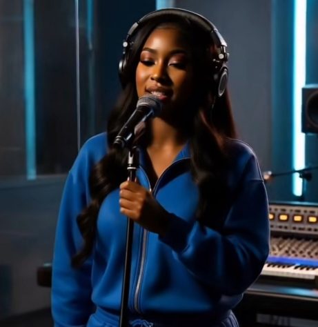 6-Xania Monet, cantora gerada por IA faz sucesso nas redes — Reprodução @xania_monet