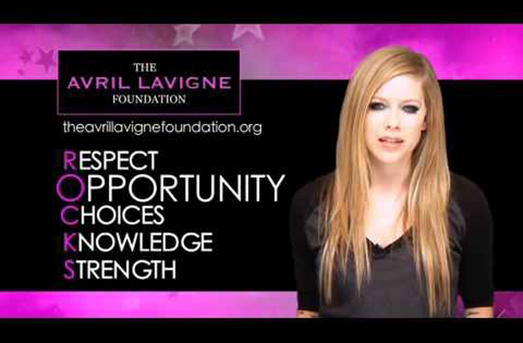 A Fundação Avril Lavigne, criada em 2010, passou a prestar apoio a pessoas afetadas pela doença de Lyme e outras condições graves. E a cantora usou sua visibilidade para educar o público, arrecadar fundos e incentivar pesquisas médicas. Parte da renda da turnê 