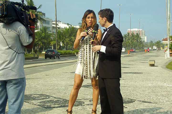 Pouco tempo depois, foi efetivada como repórter no Pânico na TV, na RedeTV!, e seguiu no humorístico por anos, mesmo diante de convites diversos - inclusive da Globo - para outros projetos. 
