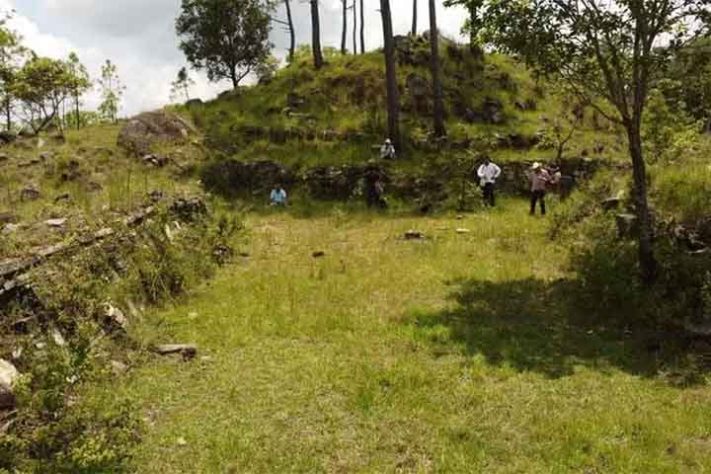 Sítio arqueológico pré-hispânico na Costa Chica de Guerrero, em Xochistlahuaca, México - Divulgação CINAH/Guerrero