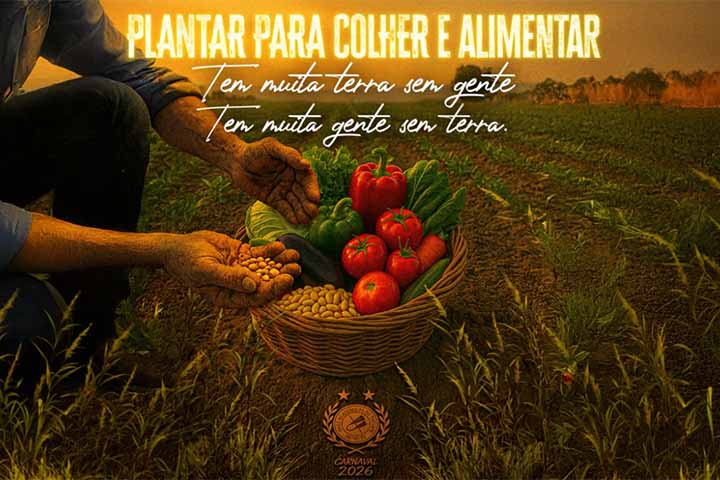 O Tatuapé terá a reforma agrária como enredo, intitulado 