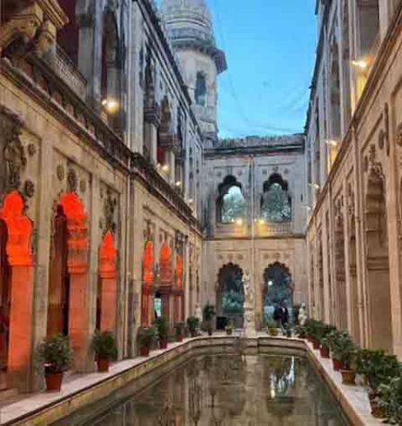 Lakshmi Vilas Palace, Vadodara, Gujarat, Índia - Reprodução de Instagram