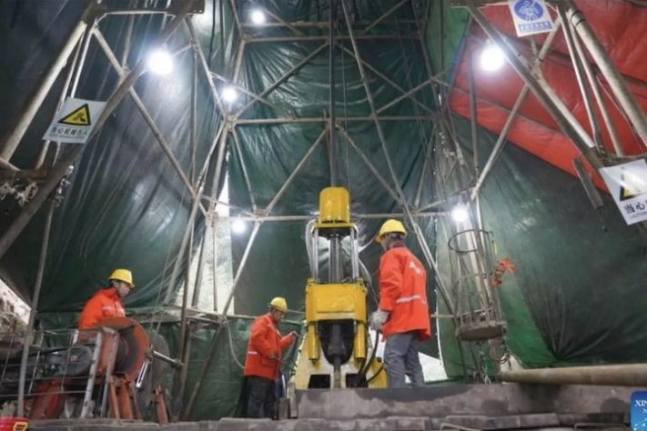 China descobre reserva de ouro que pode ser a maior do mundo - Divulgação/Departamento Geológico da Província de Hunan