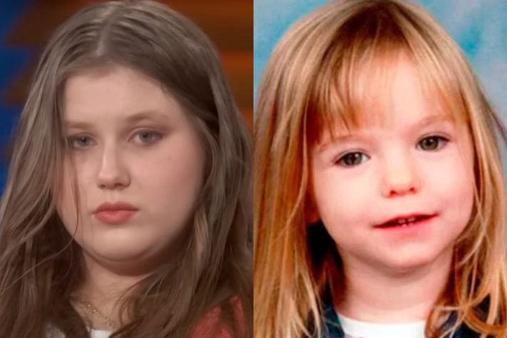 Julia Wandelt e Madeleine McCann - Montagem/Reprodução