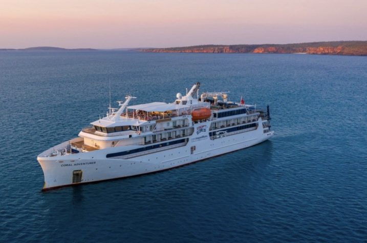 Navio de cruzeiro Coral Adventurer, da Coral Expeditions - Divulgação