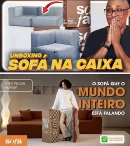 Empresa Sofá na Caixa sai de febre na internet para chuva de reclamações e processos na justiça - Reprodução