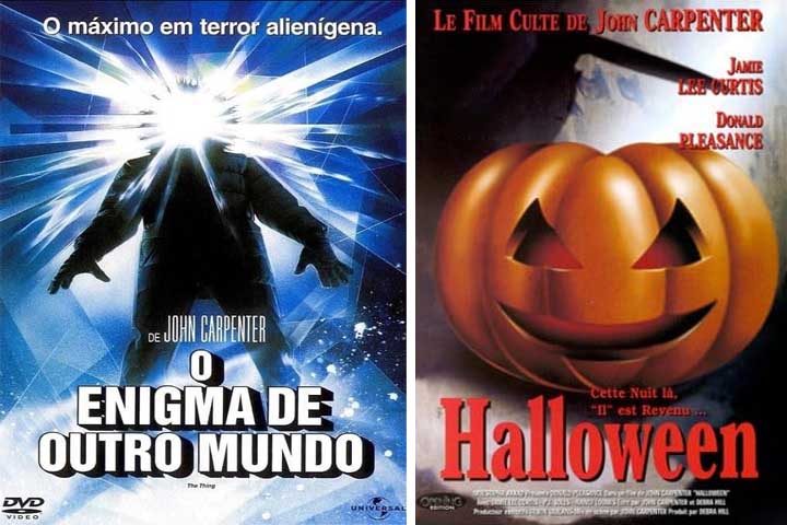John Carpenter – Nascido em 1948, é um dos nomes mais influentes do terror e da ficção científica, conhecido por filmes como 