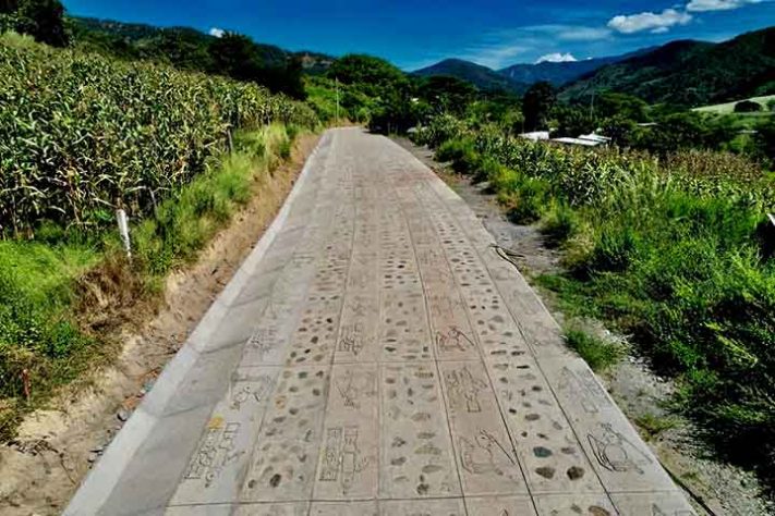 Esta estrada conecta a Montanha com a Costa Chica de Guerrero - Sítioarqueológico pré-hispânico na Costa Chica de Guerrero, em Xochistlahuaca, México - Reprodução do X @tori_noticias