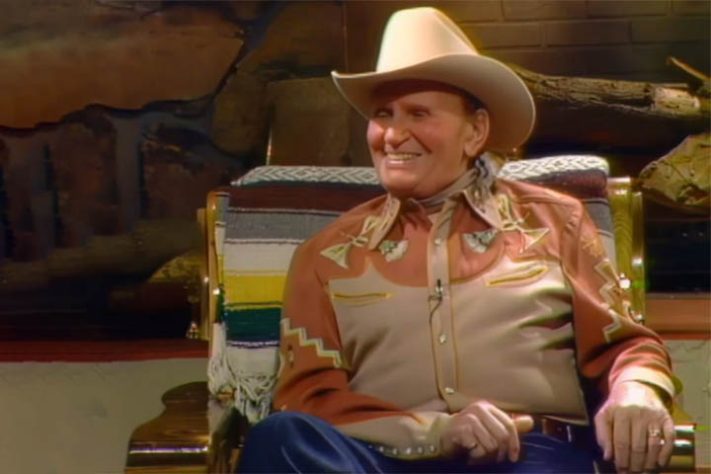 Gene Autry, o único artista com estrelas nas cinco categorias da Calçada da Fama 