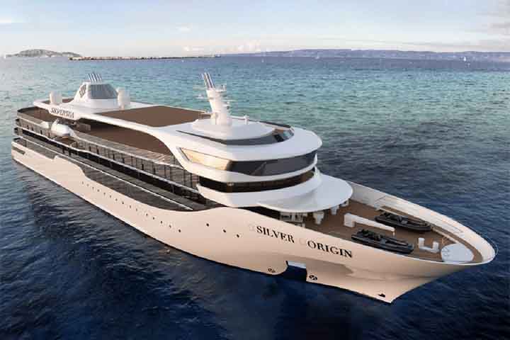 17º) Silver Origin, Galápagos, Equador: O navio foi projetado especialmente para o arquipélago equatoriano e oferece suítes espaçosas, serviço de mordomo e práticas sustentáveis, como ausência de plástico e navegação sem âncoras para preservar o fundo do mar.