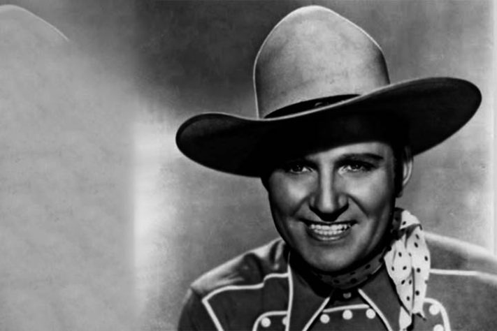 Gene Autry, o único artista com estrelas nas cinco categorias da Calçada da Fama 