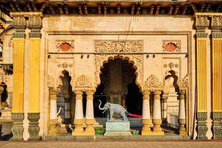 Lakshmi Vilas Palace, Vadodara, Gujarat, Índia - Reprodução do X @IndiaAesthetica