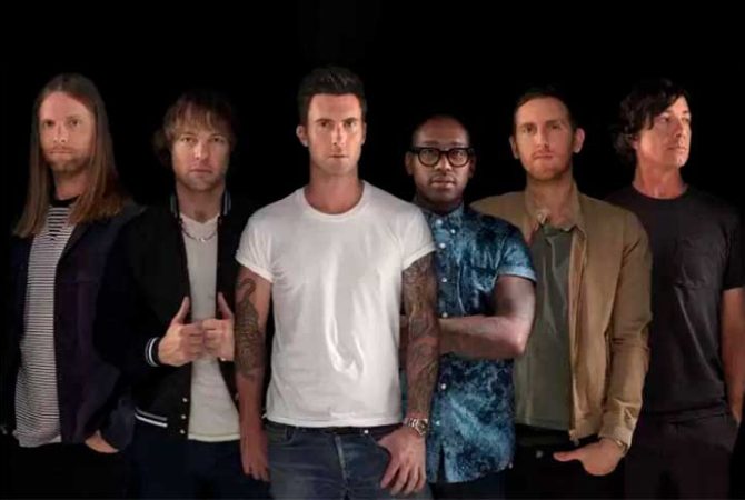Banda Maroon 5 anuncia show gratuito em São Paulo para três mil fãs