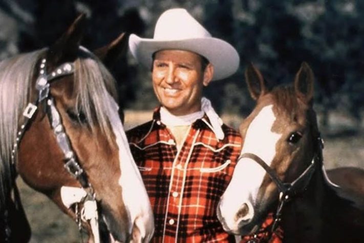 Gene Autry, o único artista com estrelas nas cinco categorias da Calçada da Fama 