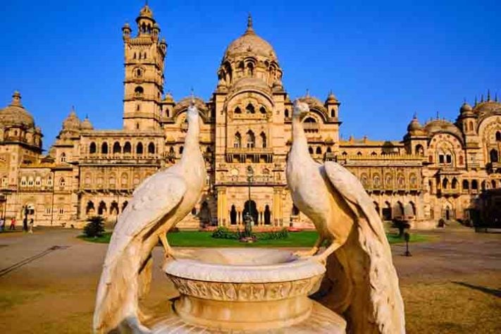Lakshmi Vilas Palace, Vadodara, Gujarat, Índia - Reprodução do X @IndiaAesthetica