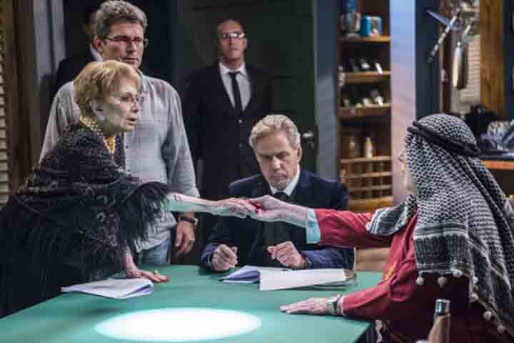 A última personagem de Glória Menezes foi a divertida socialite Stelinha Alcântara, em 