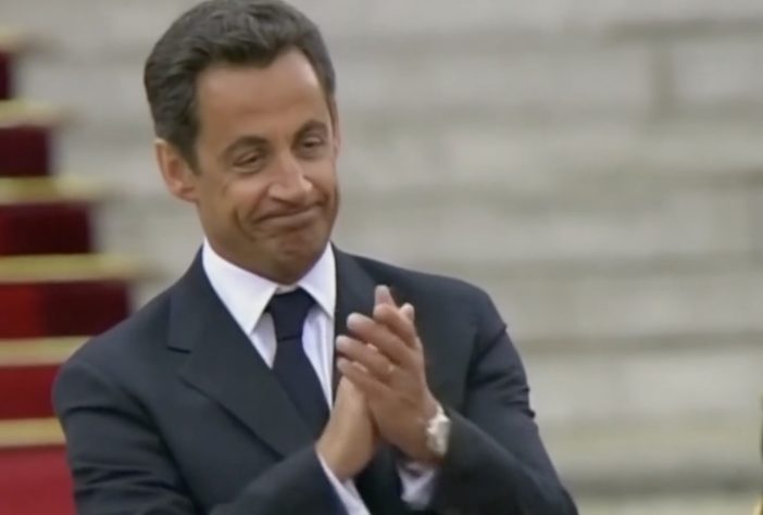 Ex-presidente da França Nicolas Sarkozy é condenado a cinco anos de prisão - Reprodução/TV Globo