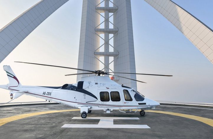 Heliponto a 210 metros