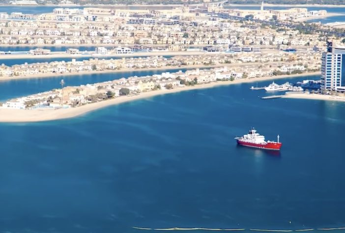 Palm Jumeirah, Dubai - Reprodução/YouTube