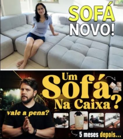 Empresa Sofá na Caixa sai de febre na internet para chuva de reclamações e processos na justiça - Reprodução  