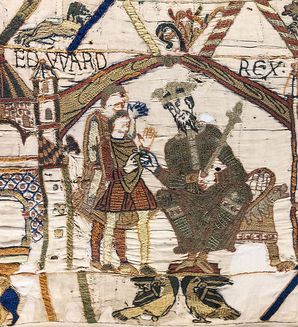 A Tapeçaria de Bayeux, originária da França, é um patrimônio histórico devido à sua importância artística e documental. Criada no século XI, ela retrata a conquista da Inglaterra pelos normandos em 1066, narrando a Batalha de Hastings. 