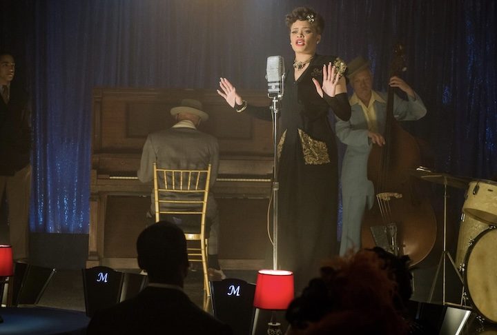 No cinema, Andra Day fez sua estreia em 2017, emprestando sua voz à personagem Sweet Tea na animação 