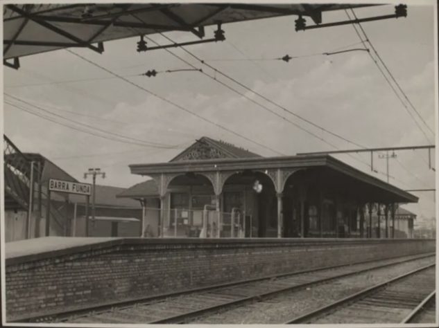 Antiga estação da Barra Funda em 1964 – Arquivo Público do Estado