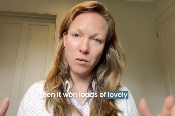 Eline Van der Velden, criadora da atriz virtual Tilly Norwood – Reprodução/YouTube